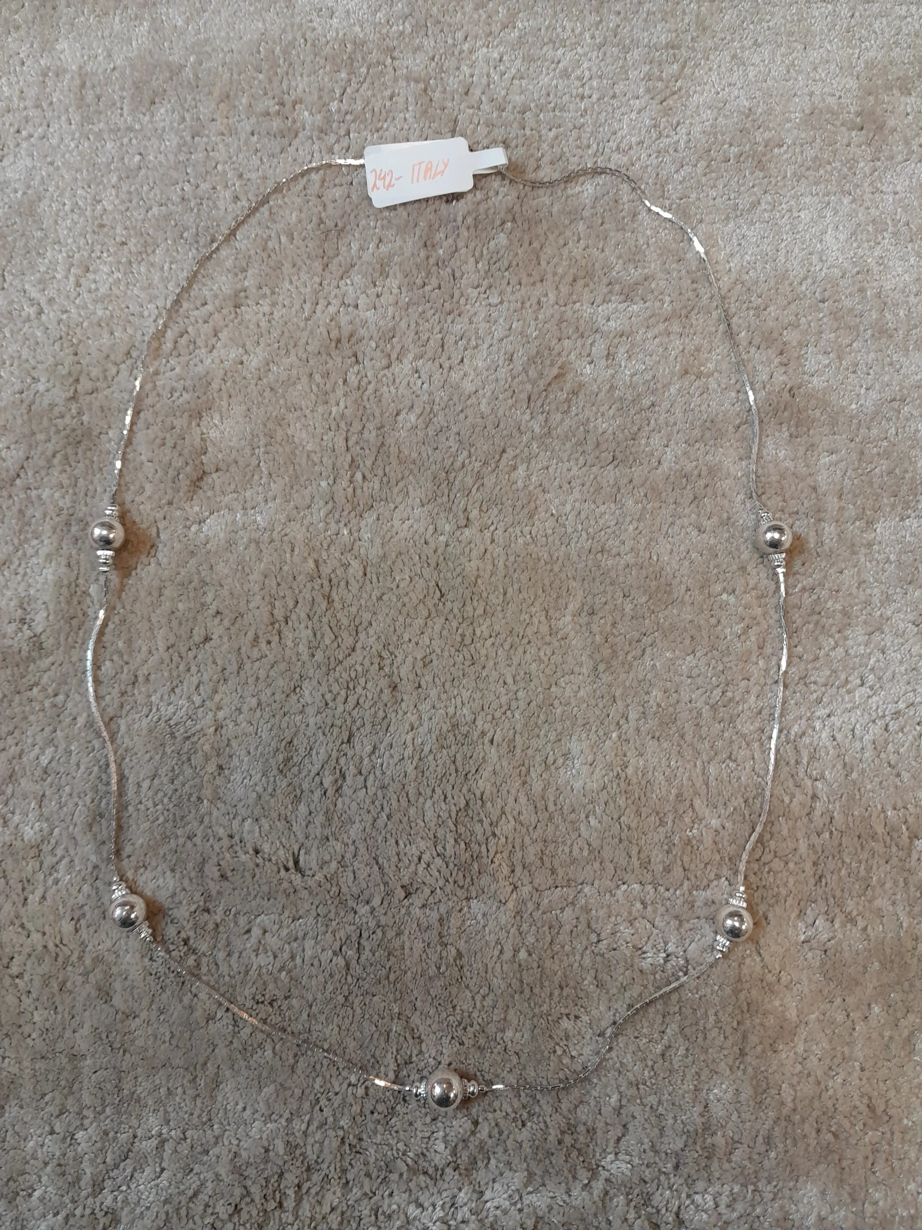 Handmade Italian Necklace #244 ABC Jewelries